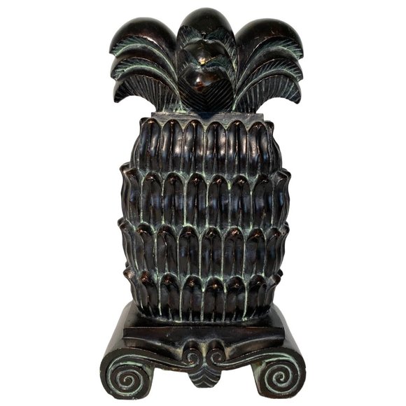 Pineapple Quartz Desktop Clock with Roman Numerals for Desktops - Works - Picture 2 of 4